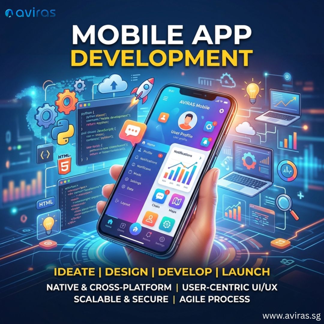 Top Mobile Application Development Company Singapore | Custom Mobile App Development Company